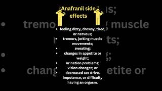 Anafranil Uses Side Effects amp Warnings  Antidepressant Medication Overview [upl. by Auqeenahs597]