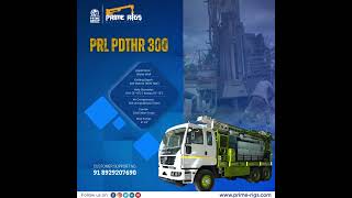 PDTHR 300 Truck Mounted Water Well Drilling Machine Successfully Working in Africa [upl. by Lime50]