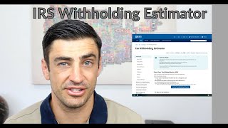 IRS Withholding Estimator Tutorial [upl. by Inafetse]