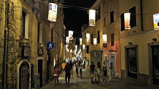 Alghero Sardegna Notte  NIGHT IN ITALY [upl. by Onitnevuj211]