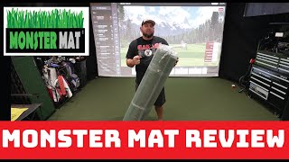 Best Golf Hitting Mat Dollar for Dollar  The Monster Mat Review [upl. by Nelrac]