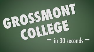 Grossmont in 30 seconds Grossmont College Location [upl. by Akkina]