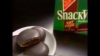 Snackwells Cookies ad 1993 [upl. by Rrats]