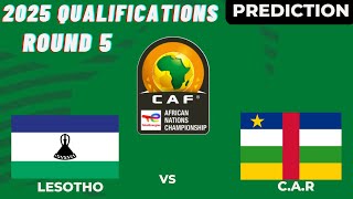 Lesotho vs Central Africa Republic Live Stream Africa Nations Cup 2024 Qualifiers Commentary Score [upl. by Llenrahc352]