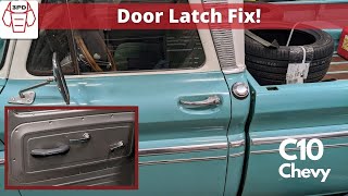 Chevy C10 Door Latch Fix [upl. by Farica]