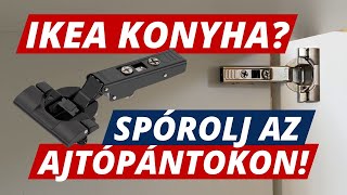 IKEA konyha Spórolj az ajtópántokon [upl. by Anerok]