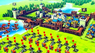 Defending My Castle Against Massive Viking Invasion In New Kingdom And Castles Update [upl. by Lennahc988]