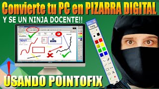 Como convertir tu PANTALLA DE TU PC en una PIZARRA VIRTUAL en la enseñanza y aprendizaje [upl. by Rohn]