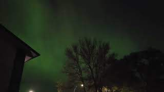 Northern Lights spotted in Winnipeg [upl. by Nanny858]