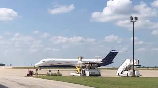 USA Jet Douglas DC930 Takeoff from Kansas City [upl. by Cocke]