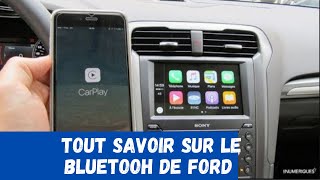 TOUT SAVOIR SUR LE BLUETOOTH FORD sync 25 et 3 [upl. by Chalmer]