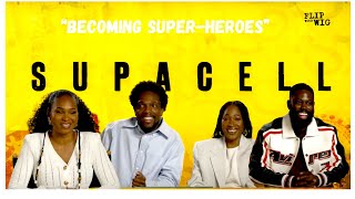 SUPACELL BEHIND THE SCENES WITH THE CAST AND RAPMAN THE DEEPER SIDE OF NETFLIX SHOW [upl. by Lula644]