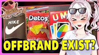 Vtuber learns about off brand items  degenerocity react [upl. by Mina]