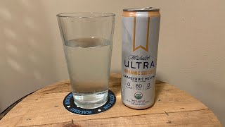 Michelob Ultra Organic Seltzer Grapefruit Melon [upl. by Anauqal]