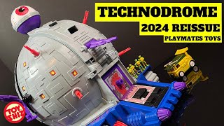 2024 TMNT TECHNODROME REISSUE  40th Anny Turtles  Playmates Toys [upl. by Ardnuasac]