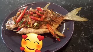 COBAK MASAK IKAN SEPERTI INI ENAK BIKIN NAGEH [upl. by Nahttam]