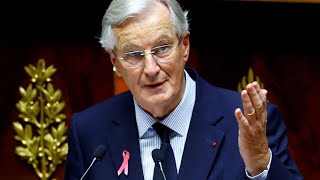 Avant l’épreuve du budget Michel Barnier loue le bilan de Gabriel Attal et dit avoir « confiance en [upl. by Parhe]