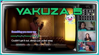 Karaoke Time  quotBaka Mitaiquot by Shun Akiyama from Yakuza 5 REACT amp CHAT [upl. by Brunell]