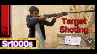 Target shoting with sr1000s air gun full review [upl. by Humph]