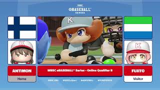 WBSC eBASEBALL™ Series Online Qualifier B [upl. by Kally414]