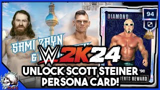 UNLOCK SCOTT STEINER SAMI ZAYN amp CHAIN MAIL LIVE EVENT WWE 2K24 MyFaction [upl. by Lednyc]