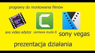 programy do montowania filmów prezentacja [upl. by Moyra]