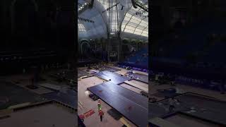 Un contrelamontre en coulisses ⏱️ grandpalais paralympics jeuxparalympiques paris2024 [upl. by Osanna86]