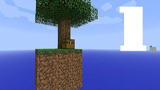 Minecraft Skyblock ep1THE START OF A NEW BEGINNING [upl. by Nylek496]