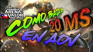 COMO BAJAR 20 MS DE PING ARENA OF VALOR FÁCIL [upl. by Eliason]