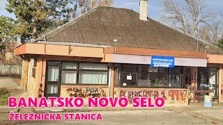 Banatsko Novo Selo železnička stanicaFotoVoja [upl. by Nihahs]