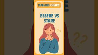 Essere vs Stare shorts italianlanguage italiano [upl. by Minsk518]