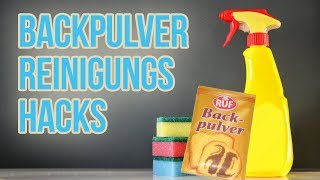 Top 5 Reinigungs Tricks mit Backpulver für Zuhause [upl. by Kersten]