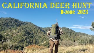 CALIFORNIA DEER HUNT 2023 [upl. by Eelsew]