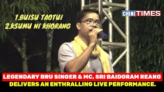 LEGENDARY BRU SINGER amp MC SRI BAIDORAM REANG DELIVERS AN ENTHRALLING LIVE PERFORMANCE [upl. by Hilliary63]