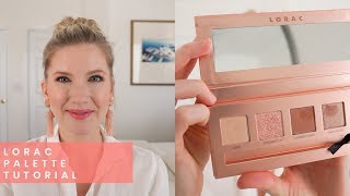 Lorac Unzipped Unfiltered Palette Tutorial [upl. by Leahcimrej]