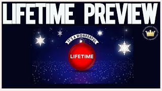 LIFETIME 2024 Christmas Movie Preview Its a Wonderful Lifetime [upl. by Robena]