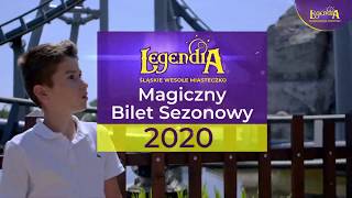 Magiczny Bilet Sezonowy 2020  Legendia Śląskie Wesołe Miasteczko [upl. by Bremble]