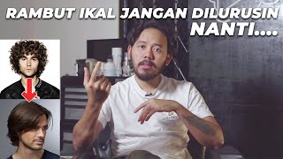 RAMBUT IKAL PENGEN LURUS GIMANA CARANYA  VLOG [upl. by Reaht]