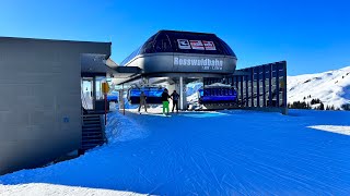 Skigebiet Saalbach Hinterglemm  Leogang  Fieberbrunn  Skifahren⛷️ [upl. by Apthorp695]