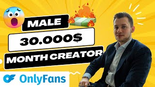 30000 per Month Male Onlyfans Creator Differences between Male amp Female Onlyfans Models [upl. by Thrift]