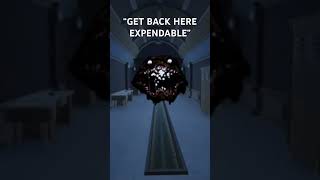 GET BACK HERE EXPENDABLE roblox robloxpressure pandamonium minigames funny trending easy sub [upl. by Nathanil]