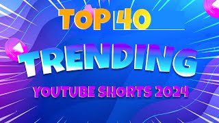 TOP 40 TRENDING YouTube Shorts Songs 2024  Best Music for Your Shorts [upl. by Anitnas]