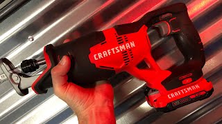 Craftsman V20 Reciprocating Saw Review amp Demonstration [upl. by Ttenaej396]