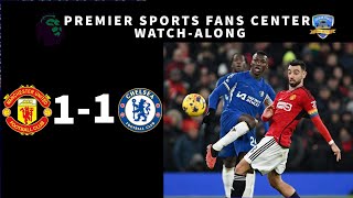 MANCHESTER UNITED 1  1 CHELSEA  EPL 202425 Week 10  watchalong [upl. by Ainit858]