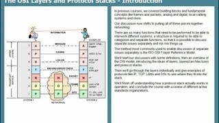 The OSI Layers and Protocol Stacks Networking Course [upl. by Nirrok]