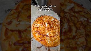 Plato estrella michelín en 5 minutos “Pizza Gymbro” con BrianZaballos [upl. by Eninnaej939]