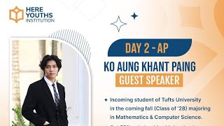 AP  Test Talk  Free webinar Recording  Ko Aung Khant Paing  5s in all 7 AP subjects [upl. by Pallaten451]