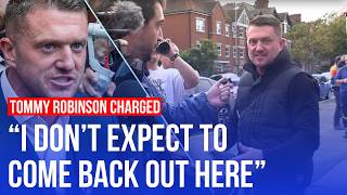 Tommy Robinson charged under the Terrorism Act  LBC [upl. by Lidaa]