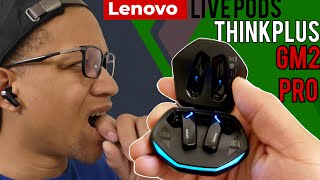 Lenovo thinkplus Live Pods GM2 pro Bluetooth 53 True TWS earphones 11 [upl. by Anele]