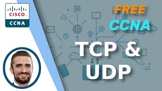 Free CCNA  TCP amp UDP  Day 30  CCNA 200301 Complete Course [upl. by Adlen]